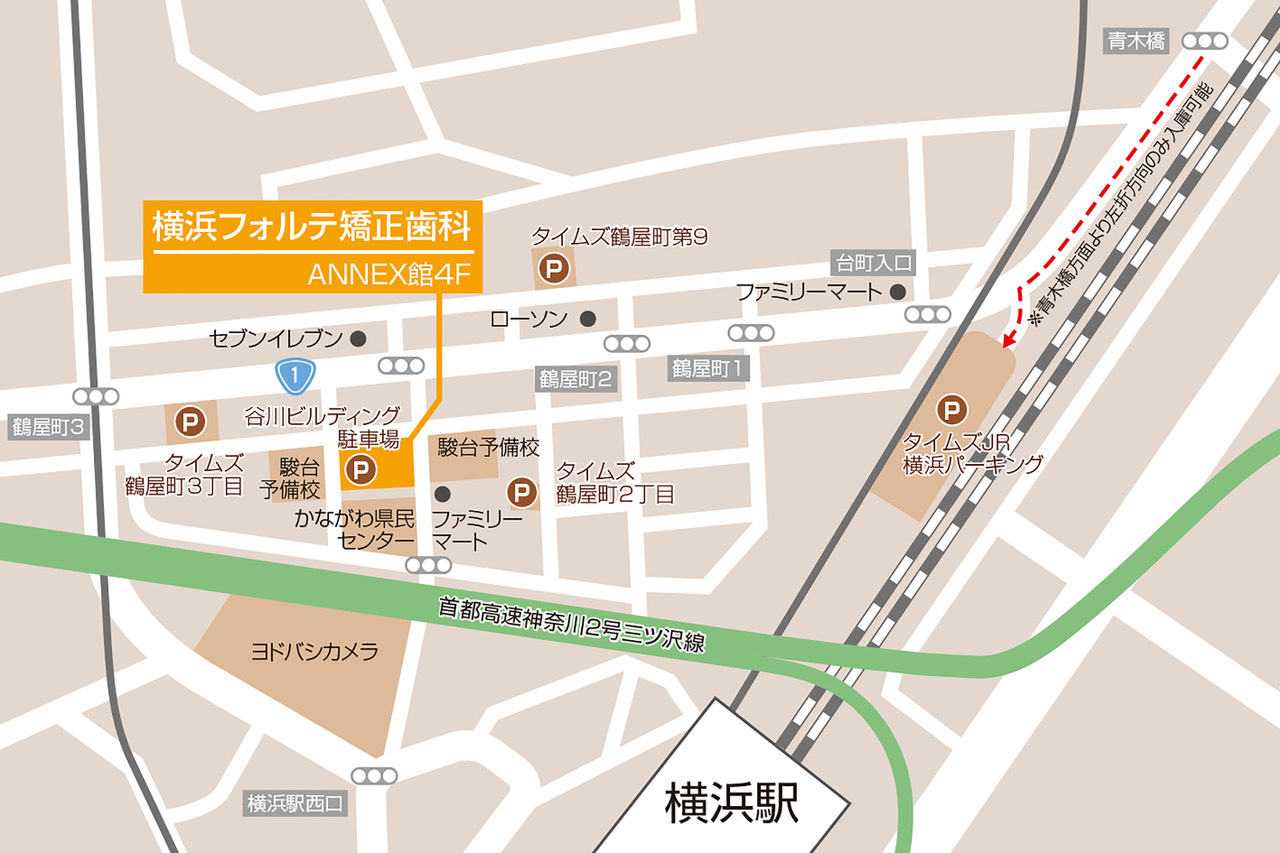 駐車場イラストマップ